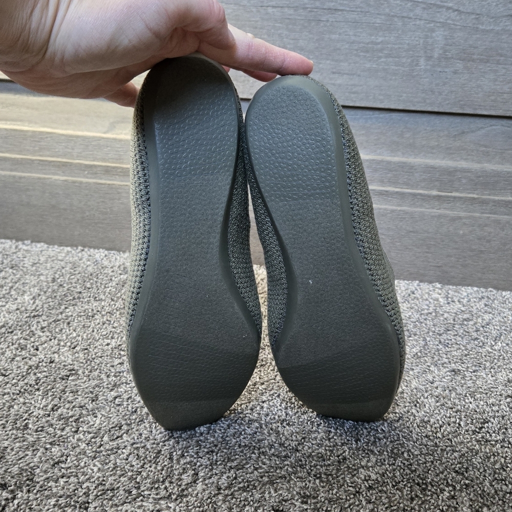 Allbirds Tree Breezer Women's Ballet Flats NEW size 8.5 in Rugged Green - Picture 8 of 10
